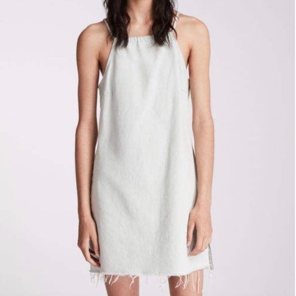 All Saints White Mini Dress - Picture 2 of 10